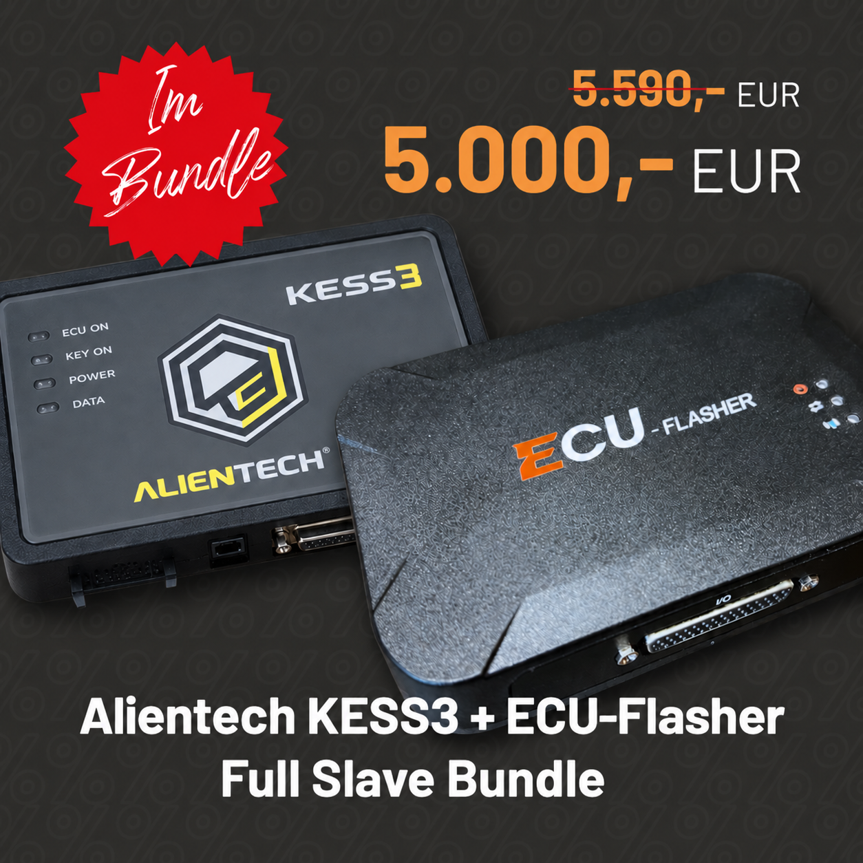 Alientech KESS3 Slave + ECU-Flasher Full Slave Bundle